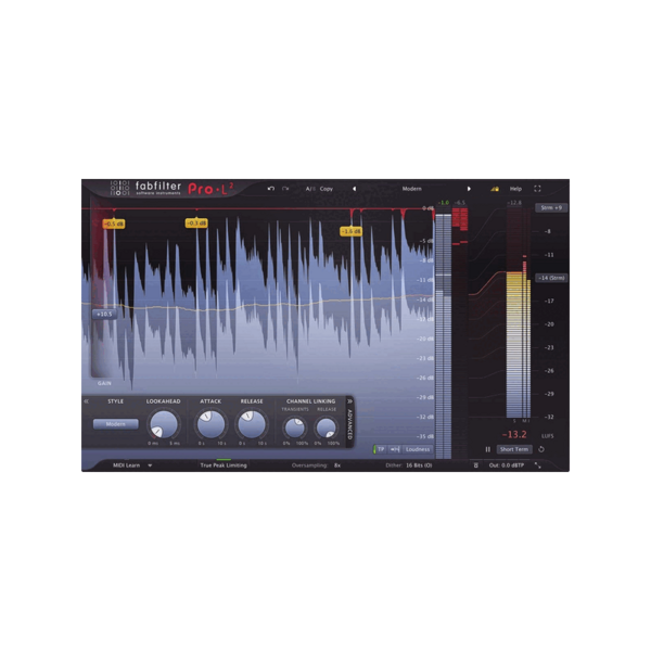 FabFilter Pro-L 2 Limiter 效果器 Plugin (下載版) - 效果器軟體 Plugin