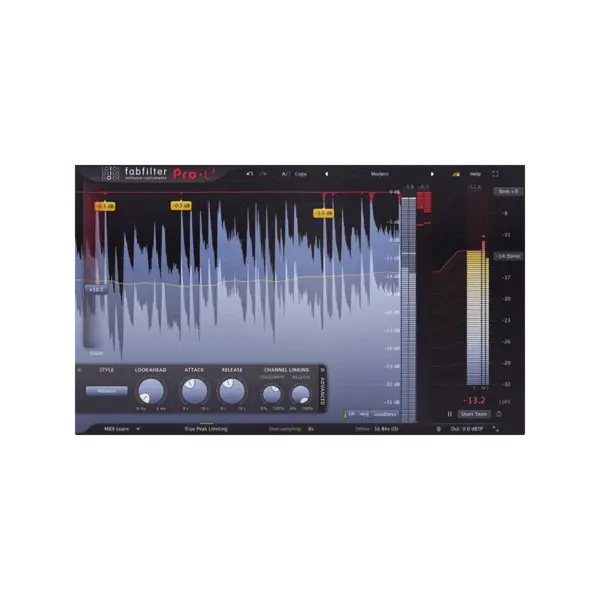 FabFilter Pro-L 2 Limiter 效果器 Plugin (下載版) - 產品圖片 1