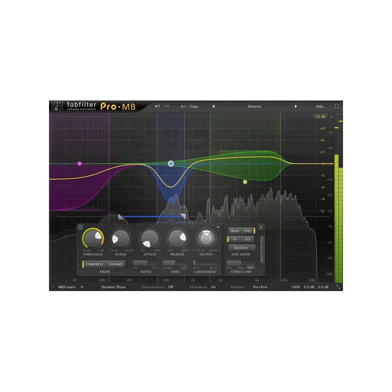 FabFilter Pro-MB Multiband Compressor 效果器 Plugin (下載版) - 主圖