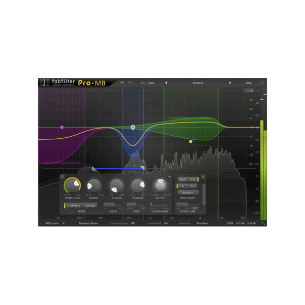 FabFilter Pro-MB Multiband Compressor 效果器 Plugin (下載版) - 效果器軟體 Plugin
