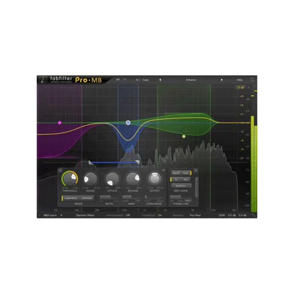 FabFilter Pro-MB Multiband Compressor 效果器 Plugin (下載版) - 產品圖片 1