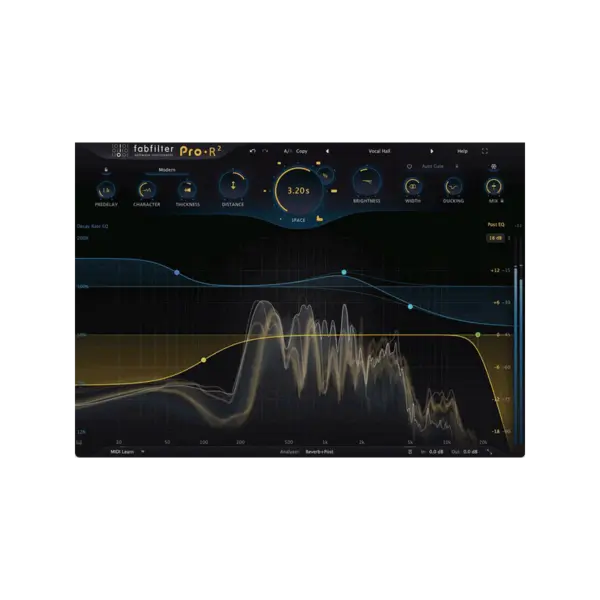 FabFilter Pro-R 2 Reverb 效果器 Plugin (下載版) - 產品圖片 1