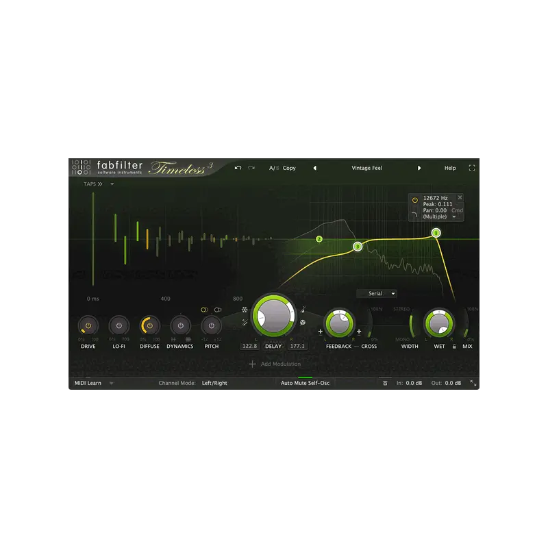 FabFilter Timeless 3 Tape Delay 效果器 Plugin (下載版) - 主圖