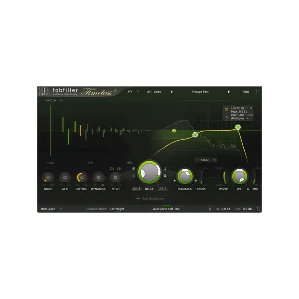FabFilter Timeless 3 Tape Delay 效果器 Plugin (下載版) - 產品圖片 1