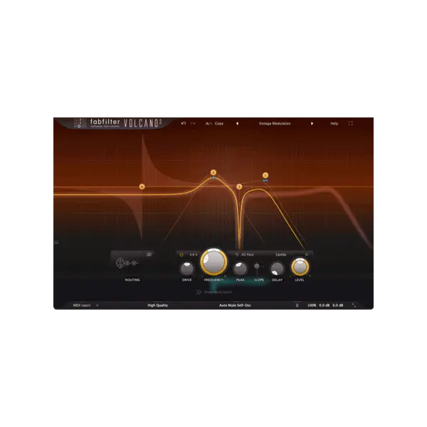 FabFilter Volcano 3 Filter 效果器 Plugin (下載版) - 產品圖片 1