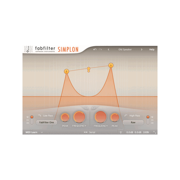 FabFilter Simplon Filter 效果器 Plugin (下載版) - 效果器軟體 Plugin
