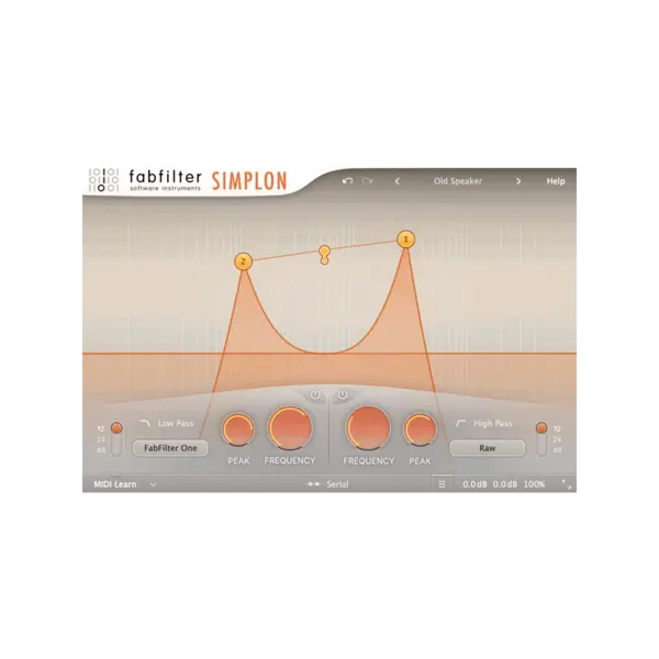 FabFilter Simplon Filter 效果器 Plugin (下載版) - 產品圖片 1