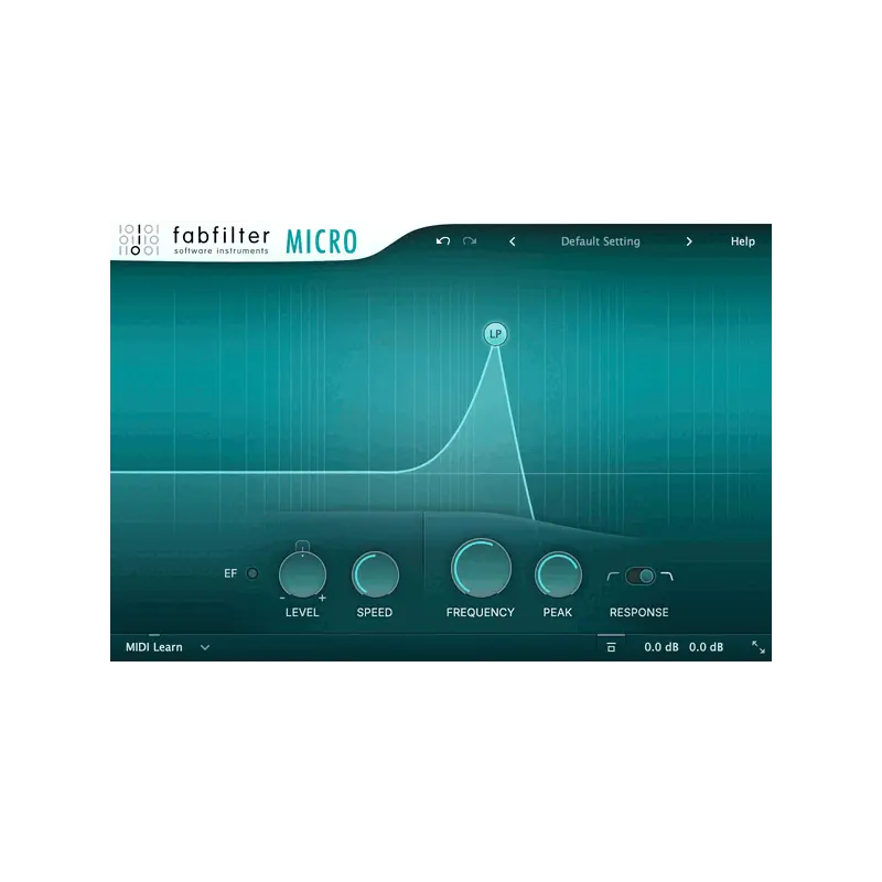 FabFilter Micro Filter 效果器 Plugin (下載版) - 主圖