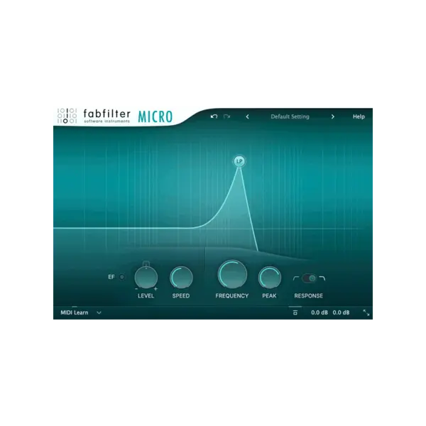 FabFilter Micro Filter 效果器 Plugin (下載版) - 產品圖片 1