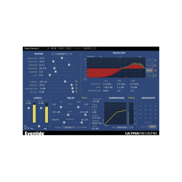 Eventide UltraReverb Reverb 效果器 Plugin (下載版) - 效果器軟體 Plugin