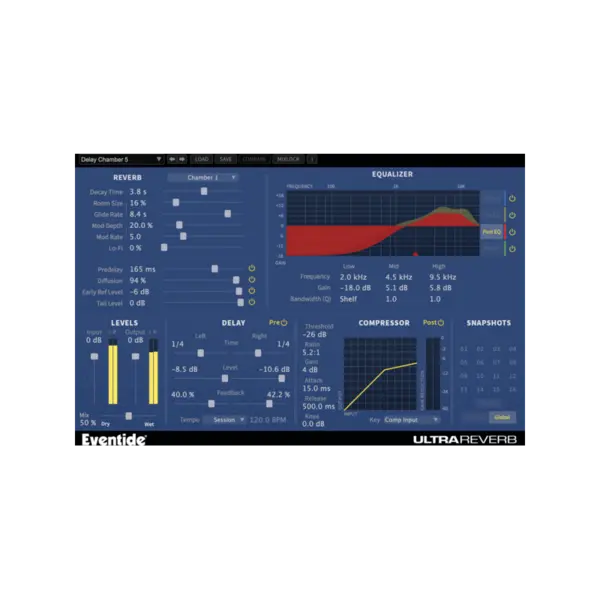 Eventide UltraReverb Reverb 效果器 Plugin (下載版) - 產品圖片 1