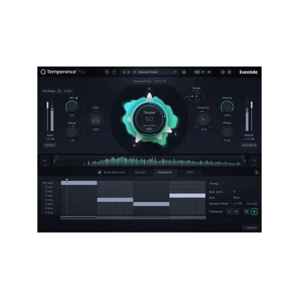 Eventide Temperance Pro 音樂性 Reverb 效果器 Plugin (下載版) - 產品圖片 1