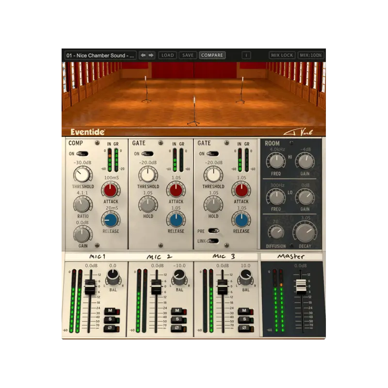 Eventide Tverb Reverb 效果器 Plugin (下載版) - 主圖