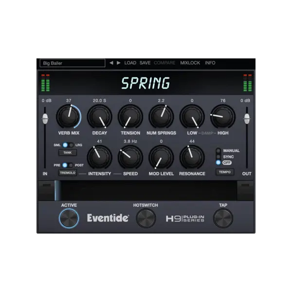 Eventide Spring 彈簧 Reverb 效果器 Plugin (下載版) - 產品圖片 1