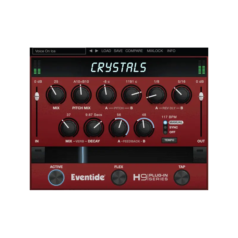 Eventide Crystals 反向 Pitch Delay 效果器 Plugin (下載版) - 主圖