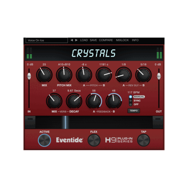 Eventide Crystals 反向 Pitch Delay 效果器 Plugin (下載版) - 效果器軟體 Plugin