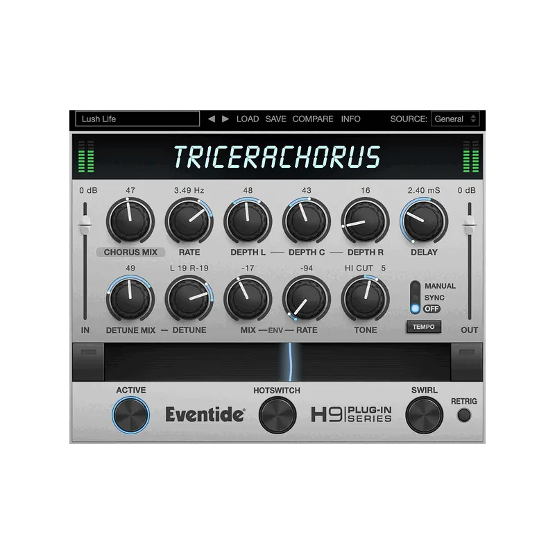 Eventide TriceraChorus Chorus 效果器 Plugin (下載版) - 主圖