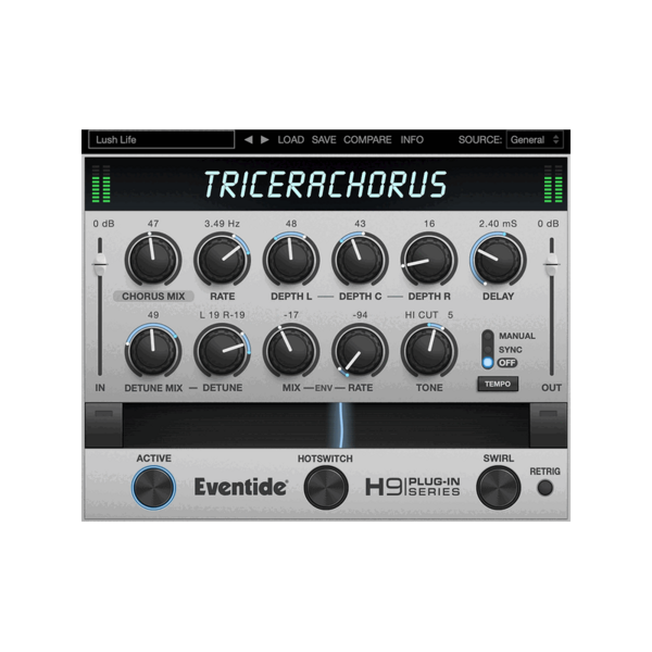 Eventide TriceraChorus Chorus 效果器 Plugin (下載版) - 效果器軟體 Plugin