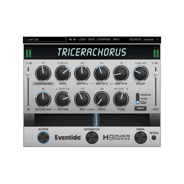 Eventide TriceraChorus Chorus 效果器 Plugin (下載版) - 產品圖片 1