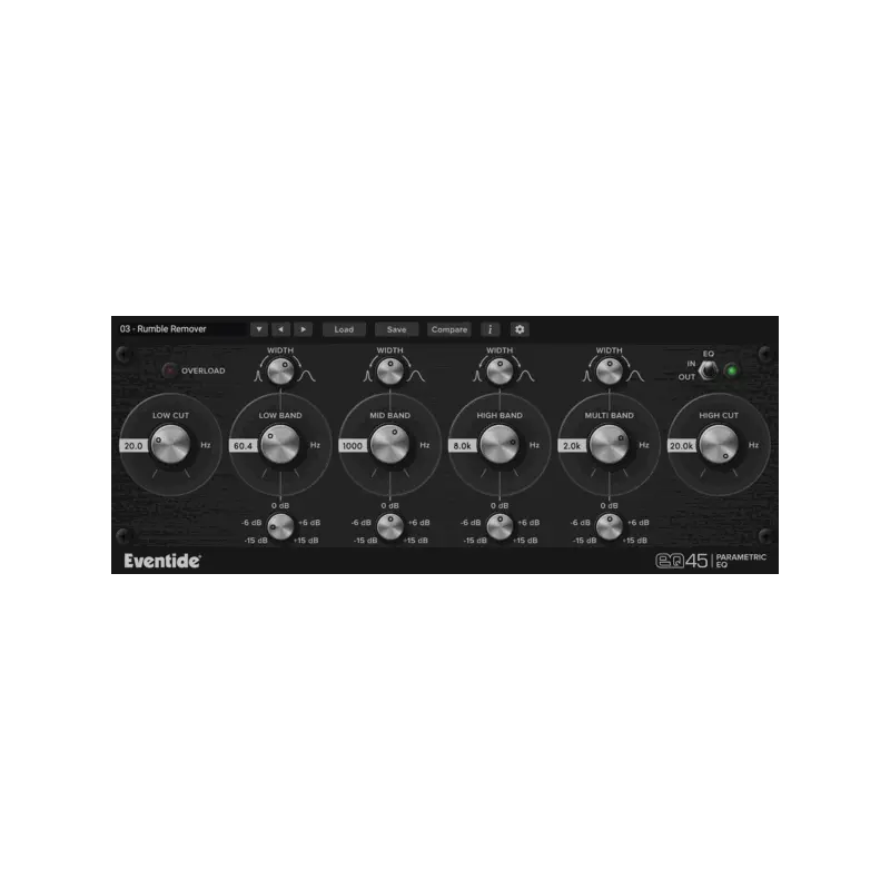 Eventide EQ45 Parametric EQ 效果器 Plugin (下載版) - 主圖