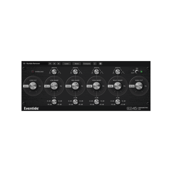 Eventide EQ45 Parametric EQ 效果器 Plugin (下載版) - 效果器軟體 Plugin