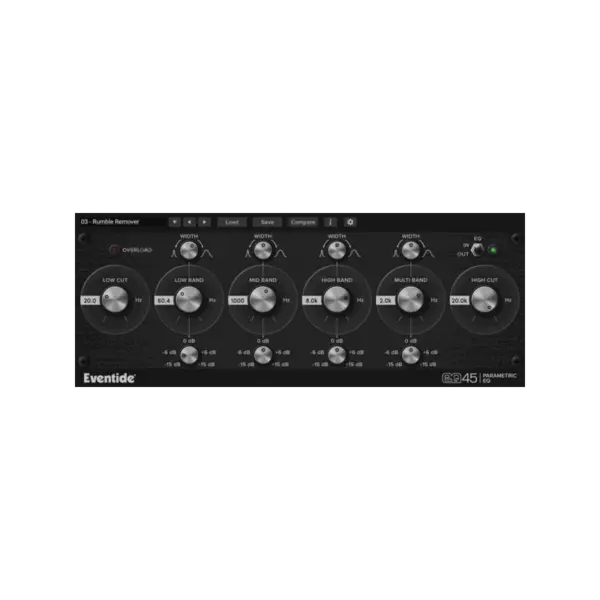Eventide EQ45 Parametric EQ 效果器 Plugin (下載版) - 產品圖片 1