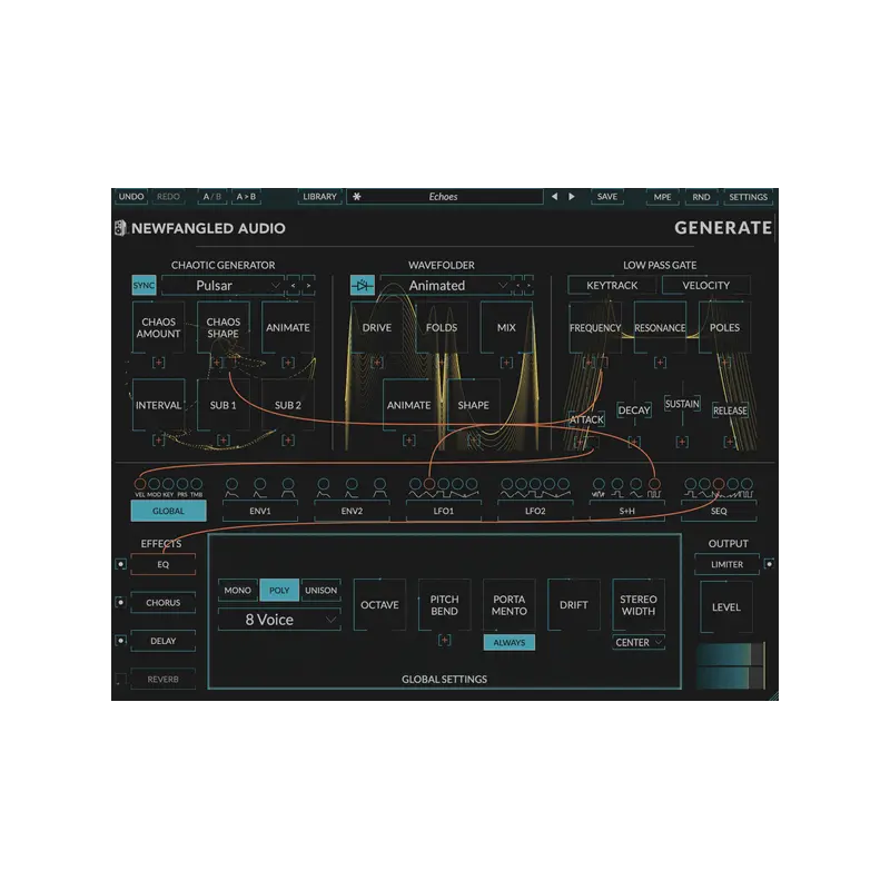 Eventide Newfangled Audio Generate 混沌振盪合成器音源 Plugin (下載版) - 主圖