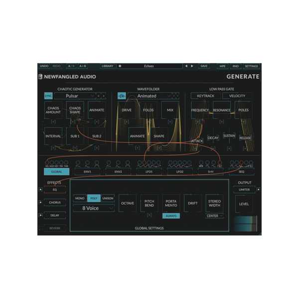 Eventide Newfangled Audio Generate 混沌振盪合成器音源 Plugin (下載版) - 音源軟體 Plugin 