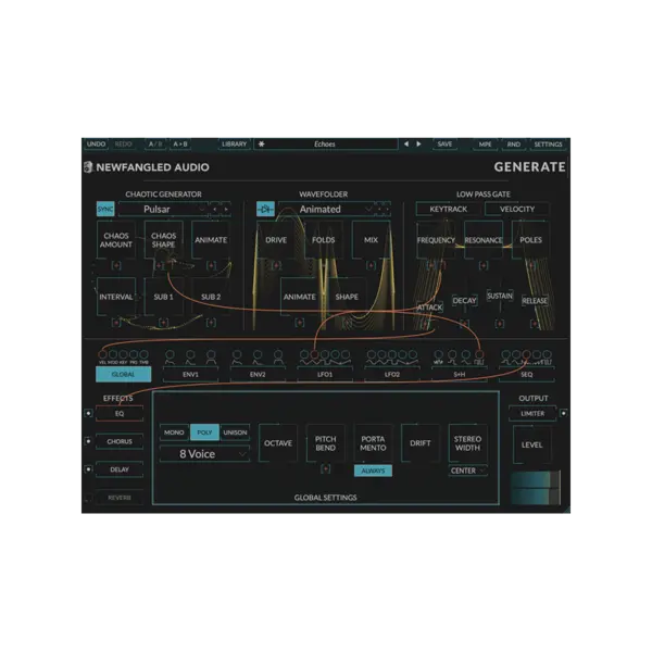 Eventide Newfangled Audio Generate 混沌振盪合成器音源 Plugin (下載版) - 產品圖片 1
