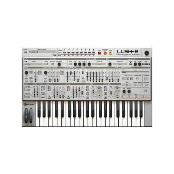 D16 Group Audio Software Lush 2 Virtual Analog 合成器音源 Plugin (下載版) - 產品圖片 1