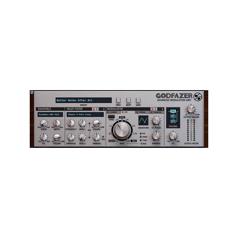 D16 Group Audio Software GodFazer 調變效果器 Plugin (下載版) - 主圖