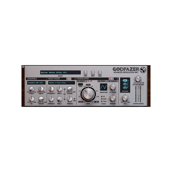 D16 Group Audio Software GodFazer 調變效果器 Plugin (下載版) - 效果器軟體 Plugin