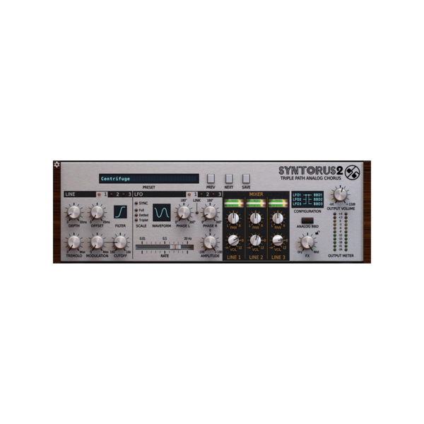 D16 Group Audio Software Syntorus 2 Chorus 效果器 Plugin (下載版) - 效果器軟體 Plugin