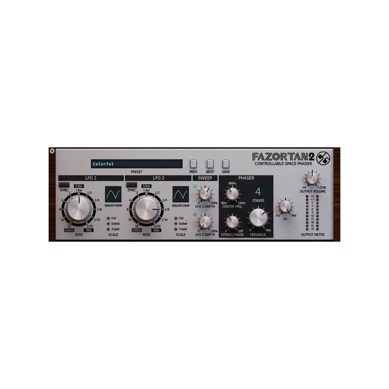 D16 Group Audio Software Fazortan 2 Phaser 效果器 Plugin (下載版) - 主圖