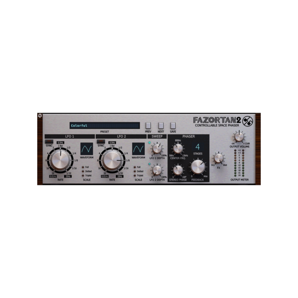 D16 Group Audio Software Fazortan 2 Phaser 效果器 Plugin (下載版) - 效果器軟體 Plugin
