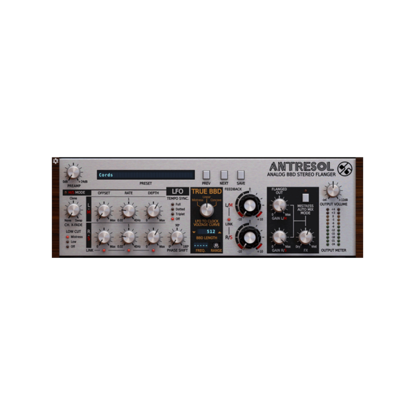 D16 Group Audio Software Antresol Flanger 效果器 Plugin (下載版) - 效果器軟體 Plugin
