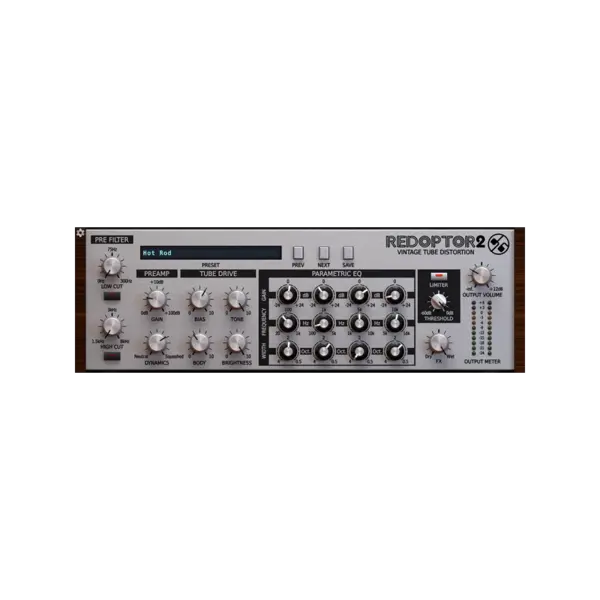 D16 Group Audio Software Redoptor 2 真空管失真效果器 Plugin (下載版) - 產品圖片 1
