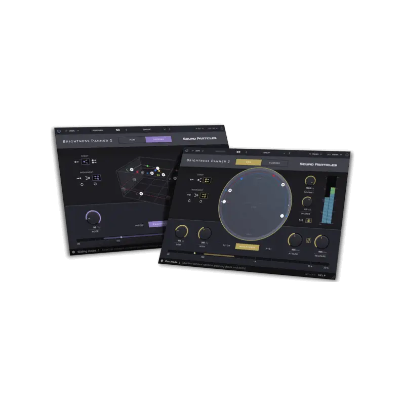 Sound Particles Brightness Panner 2 頻譜驅動聲像 Plugin (下載版) - 主圖