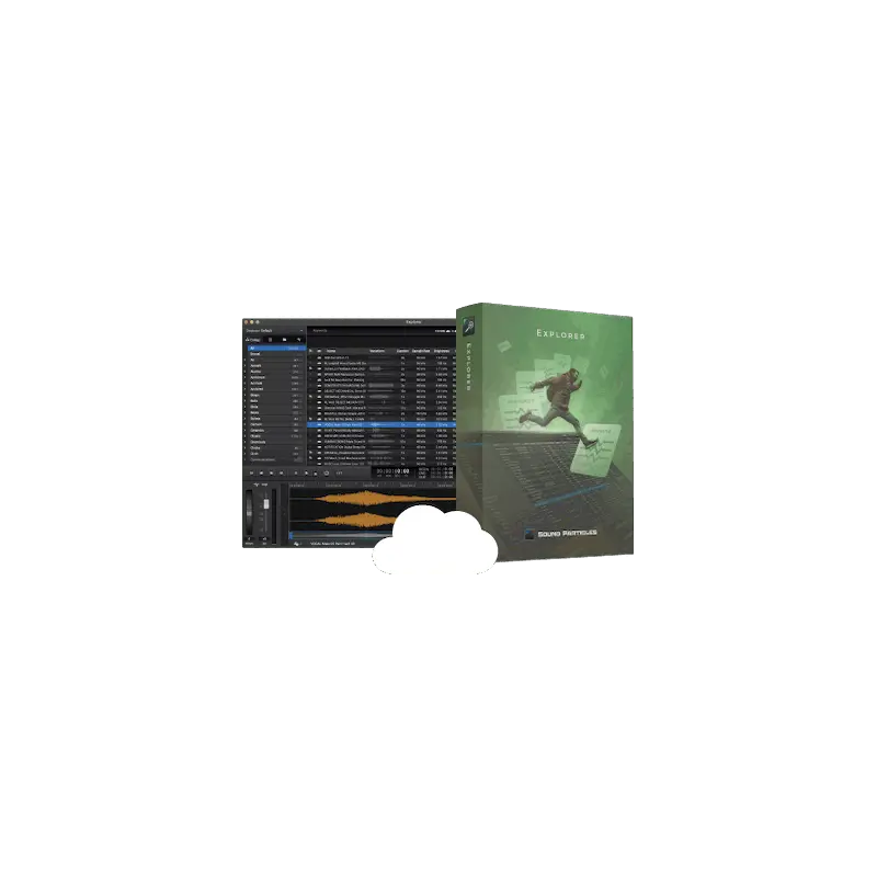 Sound Particles Explorer SFX Cloud 雲端音效庫 一年期訂閱 (下載版) - 主圖
