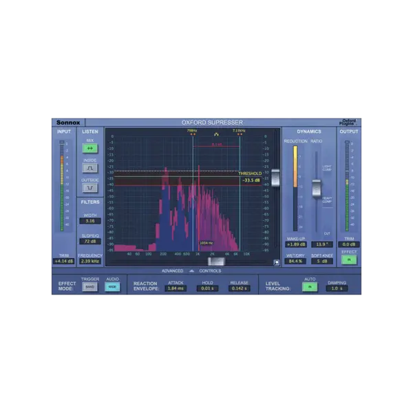 Sonnox Oxford SuprEsser 齒音消除／動態 EQ Plugin (下載版) - 產品圖片 1