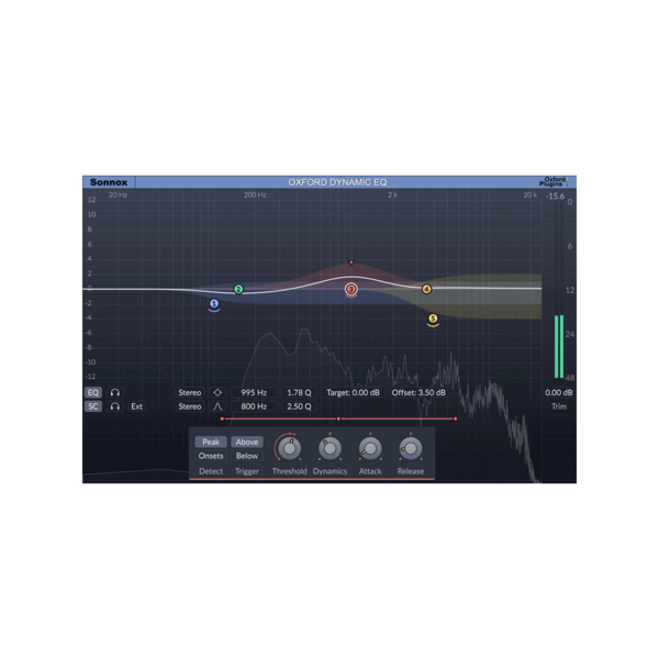 Sonnox Oxford Dynamic EQ 動態等化器 Plugin (下載版) - 效果器軟體 Plugin