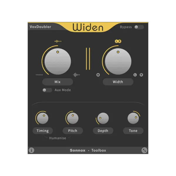 Sonnox Toolbox VoxDoubler 人聲加倍效果器 Plugin (下載版) - 產品圖片 1