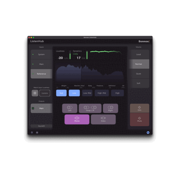 Sonnox Toolbox ListenHub 混音參考監聽軟體 macOS (下載版) - 效果器軟體 Plugin