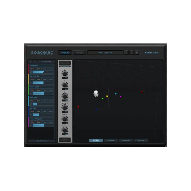 Fiedler Audio Spacelab Interstellar 3D 殘響空間聲像 Plugin (下載版) - 主圖
