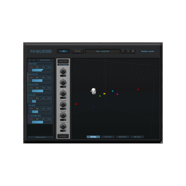 Fiedler Audio Spacelab Interstellar 3D 殘響空間聲像 Plugin (下載版) - 多聲道 / 空間音訊處理