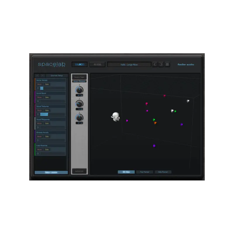 Fiedler Audio Spacelab Ignition 3D 殘響空間聲像 Plugin (下載版) - 主圖
