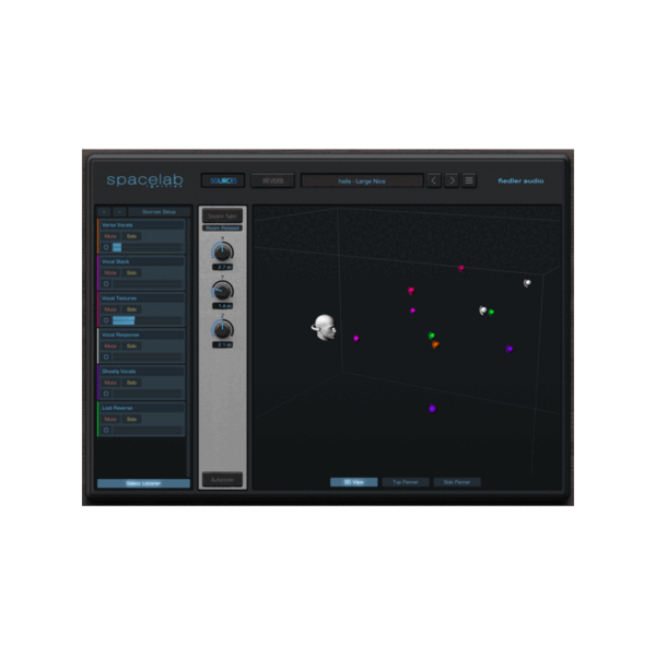 Fiedler Audio Spacelab Ignition 3D 殘響空間聲像 Plugin (下載版) - 多聲道 / 空間音訊處理