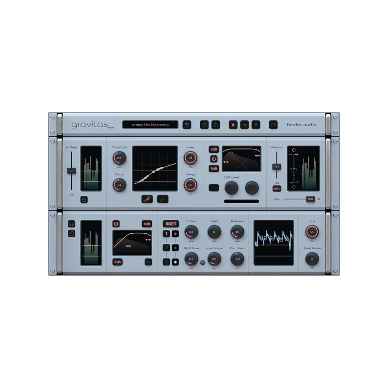 Fiedler Audio gravitas MDS 母帶動態處理 Plugin (下載版) - 主圖