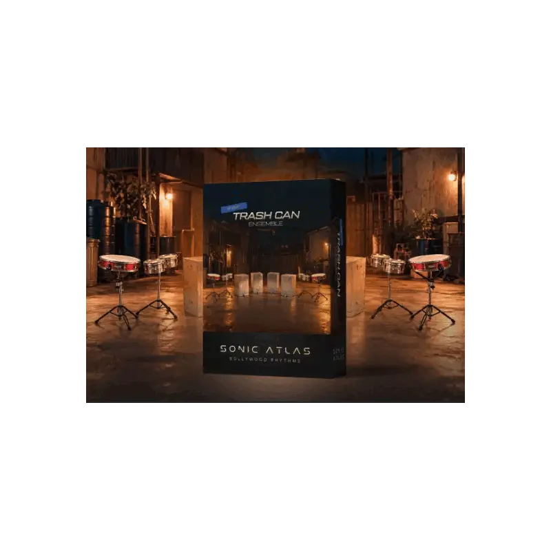 Pitch Innovations Sonic Atlas Trash Can Ensemble Kit 金屬桶打擊合奏 擴充音色 (下載版) - 主圖