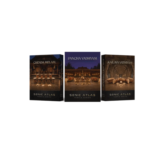 Pitch Innovations Sonic Atlas Temple Drums of India 印度神廟鼓 3 款擴充音色套組 (下載版) - 音源軟體 Plugin 